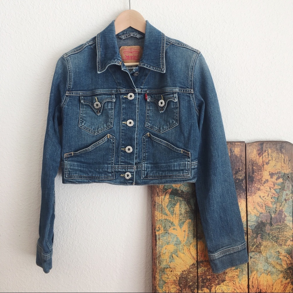 Levi’s | Cropped Denim Jacket